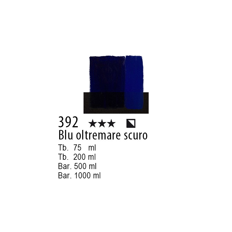 392 - Maimeri Acrilico Blu oltremare scuro