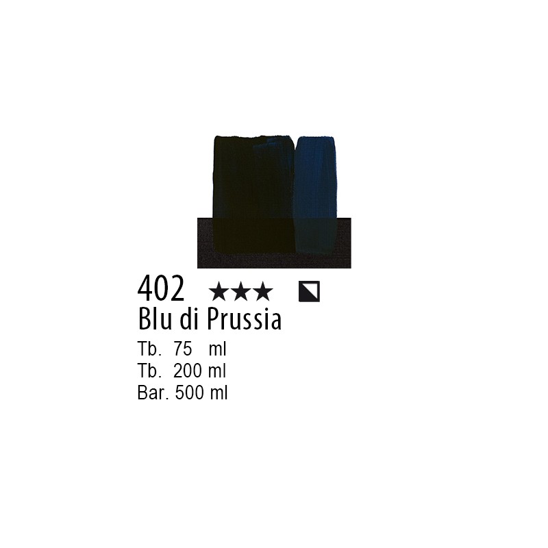 402 - Maimeri Acrilico Blu di Prussia
