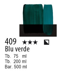 409 - Maimeri Acrilico Blu verde