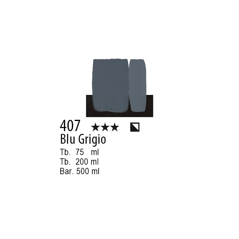 407 - Maimeri Acrilico Grigio blu