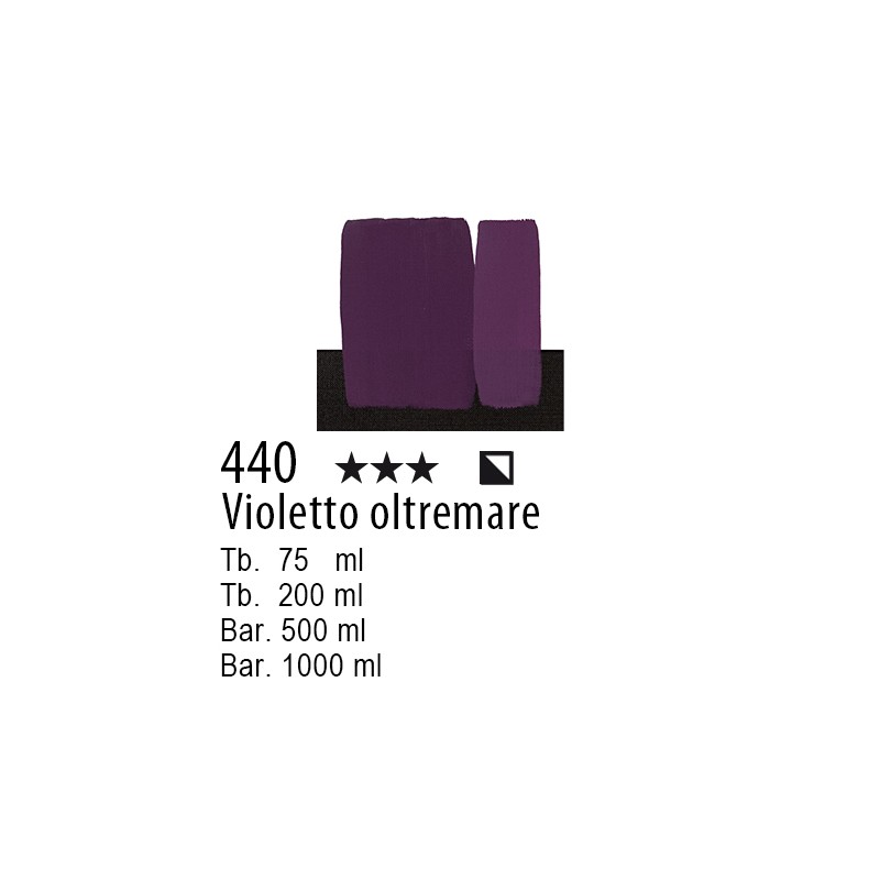 440 - Maimeri Acrilico Violetto oltremare