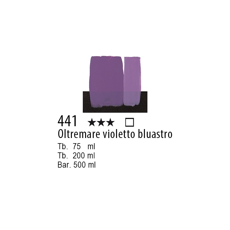 441 - Maimeri Acrilico Oltremare violetto bluastro