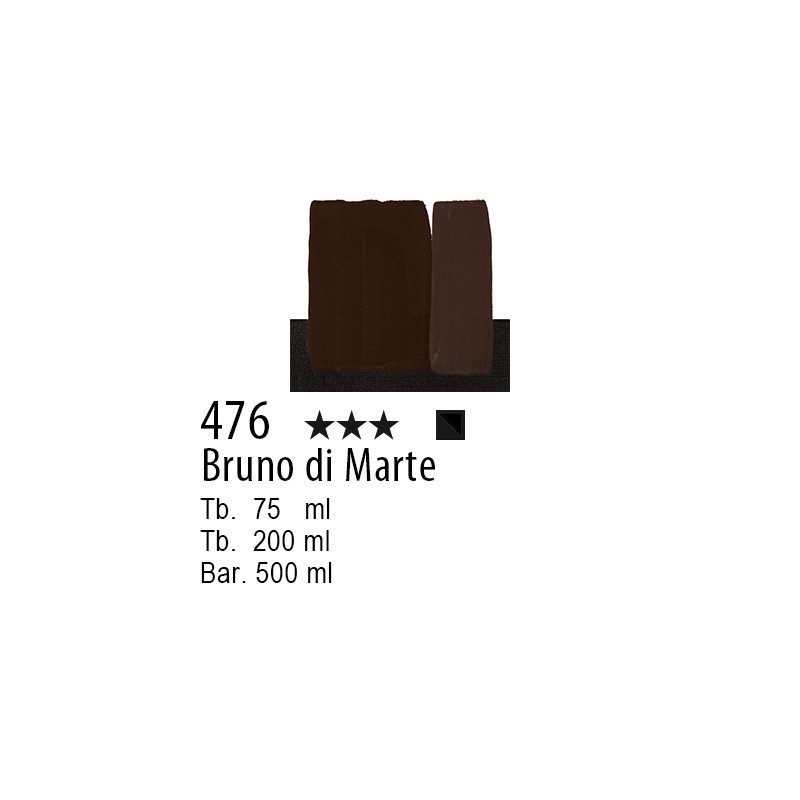 476 - Maimeri Acrilico Bruno di Marte