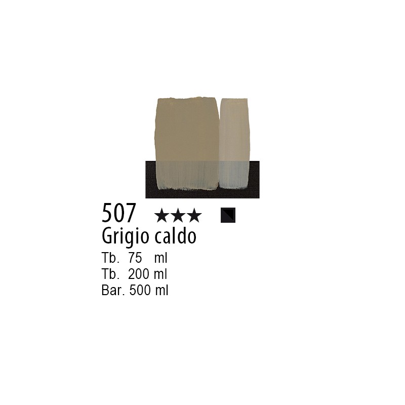 507 - Maimeri Acrilico Grigio caldo