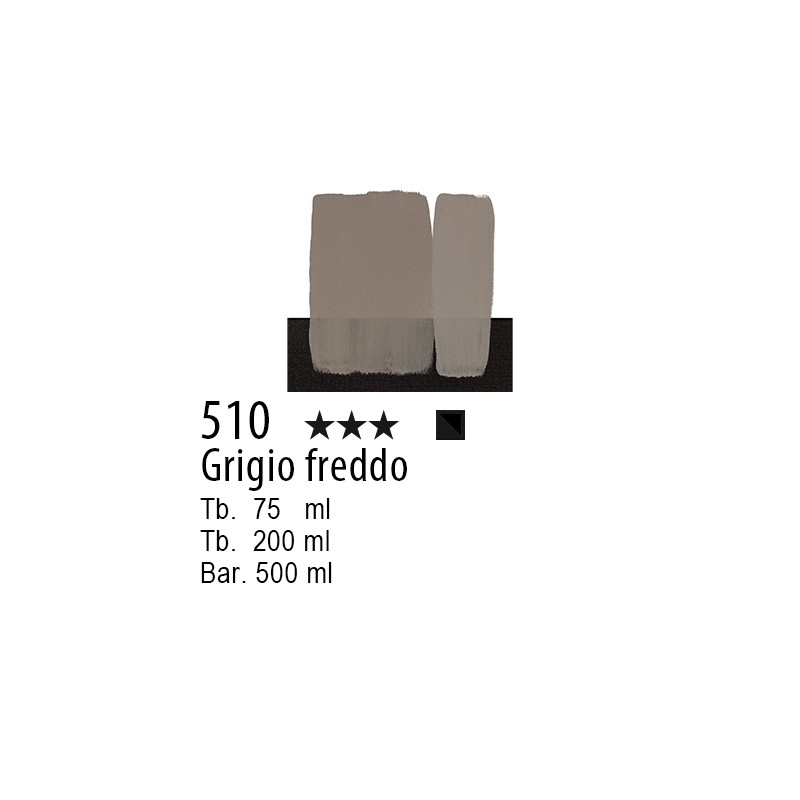 510 - Maimeri Acrilico Grigio Freddo
