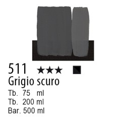 511 - Maimeri Acrilico Grigio scuro