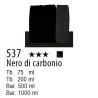 537 - Maimeri Acrilico Nero di carbonio