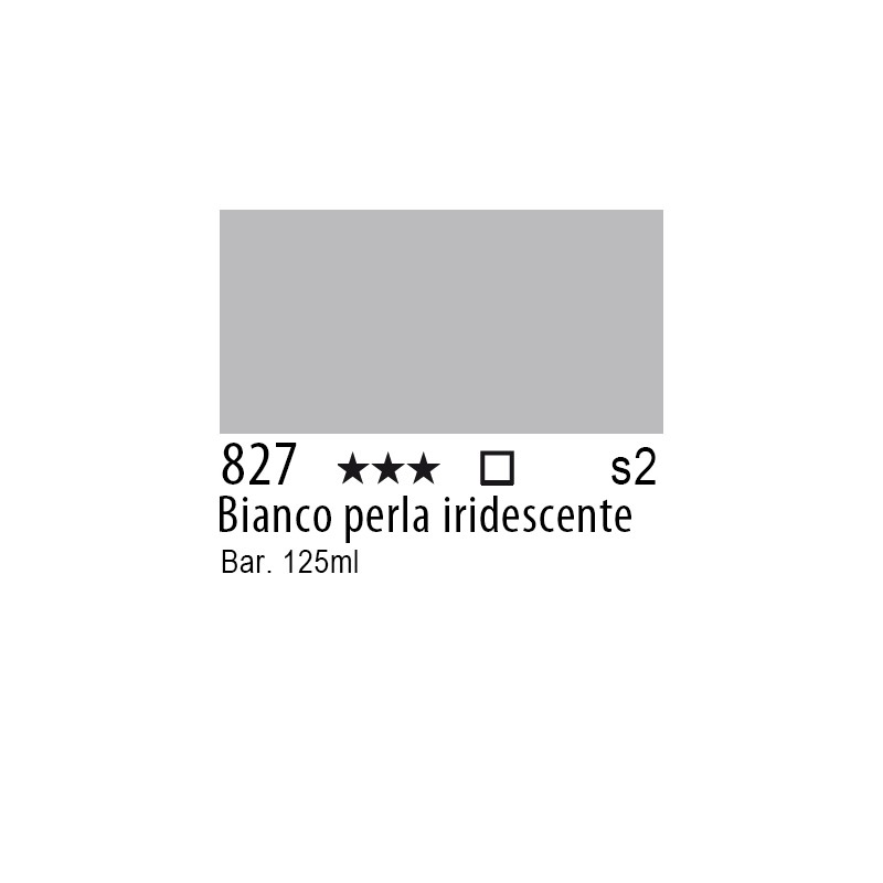 827 - Lefranc Flashe Bianco Perla Iridescente