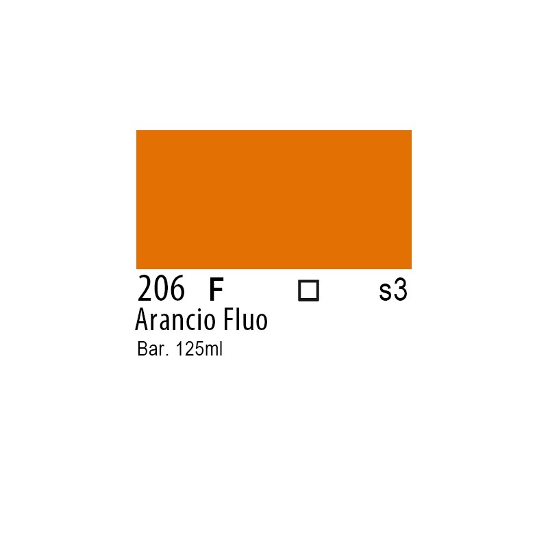 206 - Lefranc Flashe Arancio Fluo
