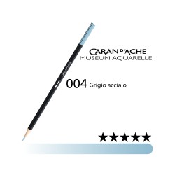 004 - Caran d'Ache matita acquerellabile Museum Grigio acciaio