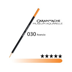030 - Caran d'Ache matita acquerellabile Museum Arancio