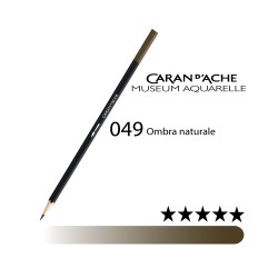 049 - Caran d'Ache matita acquerellabile Museum Ombra naturale