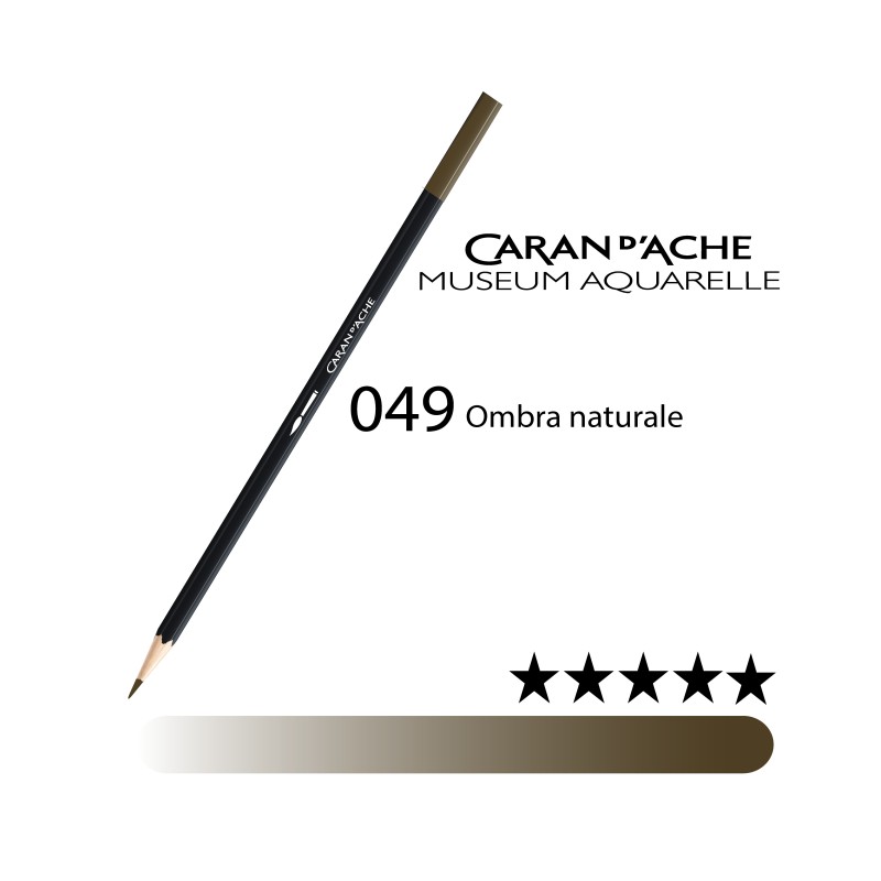 049 - Caran d'Ache matita acquerellabile Museum Ombra naturale