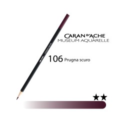 106 - Caran d'Ache matita acquerellabile Museum Prugna scuro