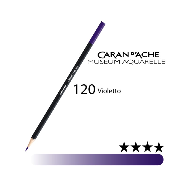 120 - Caran d'Ache matita acquerellabile Museum Violetto