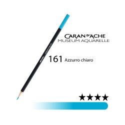 161 - Caran d'Ache matita acquerellabile Museum Azzurro chiaro