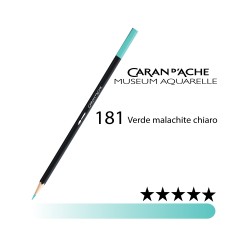 181 - Caran d'Ache matita acquerellabile Museum Verde malachite chiaro