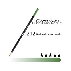 212 - Caran d'Ache matita acquerellabile Museum Ossido di cromo verde