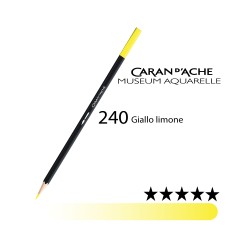 240 - Caran d'Ache matita acquerellabile Museum Giallo limone