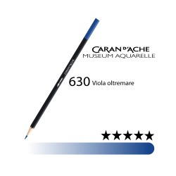 630 - Caran d'Ache matita acquerellabile Museum Viola oltremare