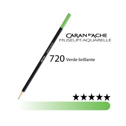 720 - Caran d'Ache matita acquerellabile Museum Verde brillante