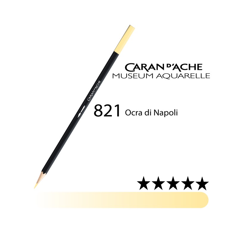 821 - Caran d'Ache matita acquerellabile Museum Ocra di Napoli