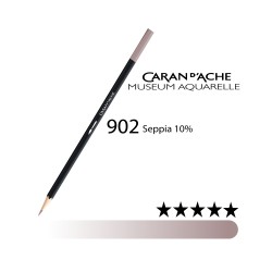 902 - Caran d'Ache matita acquerellabile Museum Seppia 10%