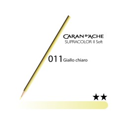 011 - Caran d'Ache matita acquerellabile Supracolor Giallo chiaro