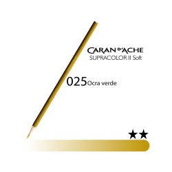 025 - Caran d'Ache matita acquerellabile Supracolor Ocra verde
