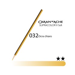 032 - Caran d'Ache matita acquerellabile Supracolor Ocra chiaro