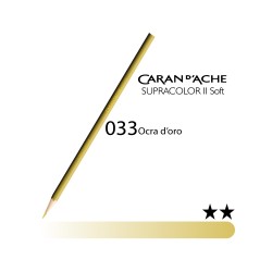 033 - Caran d'Ache matita acquerellabile Supracolor Ocra d'oro