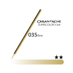 035 - Caran d'Ache matita acquerellabile Supracolor Ocra