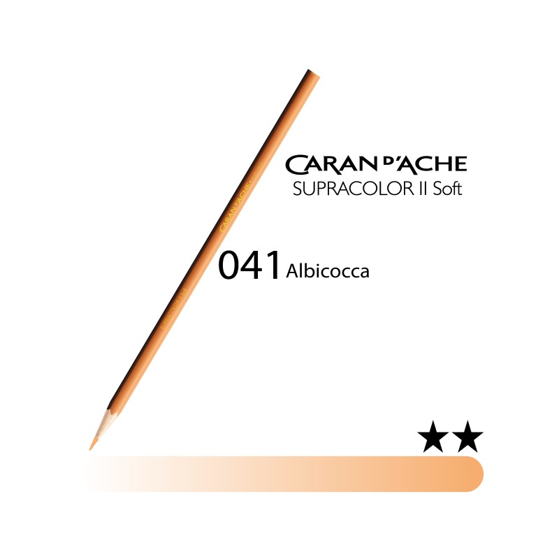 041 - Caran d'Ache matita acquerellabile Supracolor Albicocca