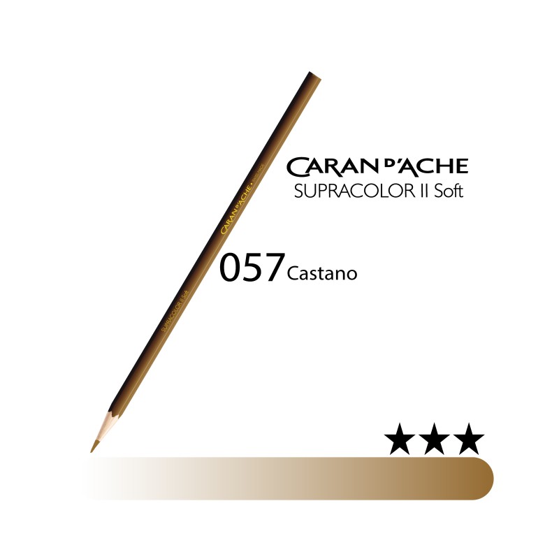 057 - Caran d'Ache matita acquerellabile Supracolor Castano