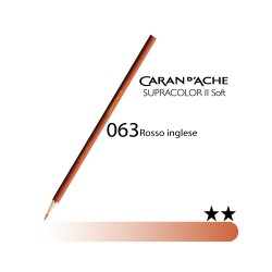 063 - Caran d'Ache matita acquerellabile Supracolor Rosso inglese