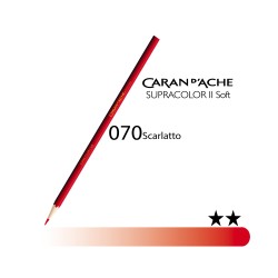070 - Caran d'Ache matita acquerellabile Supracolor Scarlatto