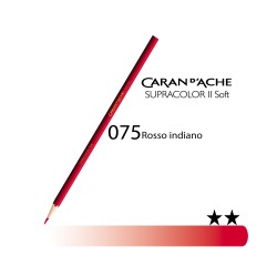 075 - Caran d'Ache matita acquerellabile Supracolor Rosso indiano