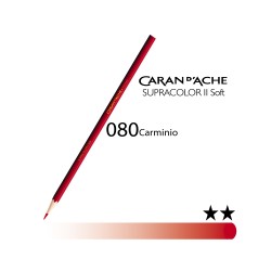 080 - Caran d'Ache matita acquerellabile Supracolor Carminio