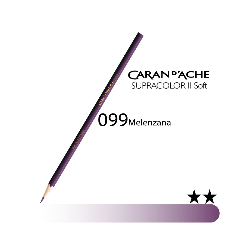 099 - Caran d'Ache matita acquerellabile Supracolor Melanzana