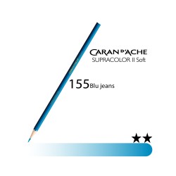 155 - Caran d'Ache matita acquerellabile Supracolor Blu jeans