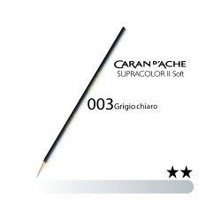 003 - Caran d'Ache matita acquerellabile Supracolor Grigio chiaro