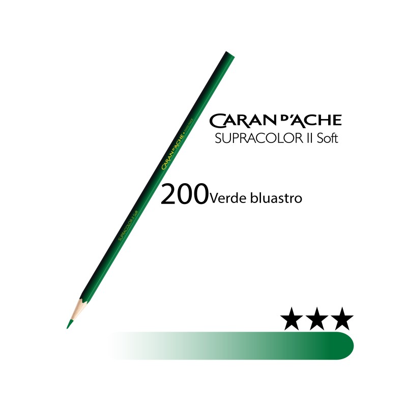 200 - Caran d'Ache matita acquerellabile Supracolor Verde bluastro