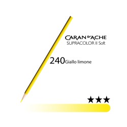240 - Caran d'Ache matita acquerellabile Supracolor Giallo limone