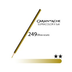 249 - Caran d'Ache matita acquerellabile Supracolor Oliva scuro