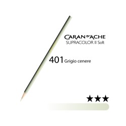 401 - Caran d'Ache matita acquerellabile Supracolor Grigio cenere