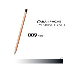 009 - Caran d'Ache matita colorata Luminance 6901 Nero
