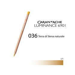 036 - Caran d'Ache matita colorata Luminance 6901 Terra Siena naturale
