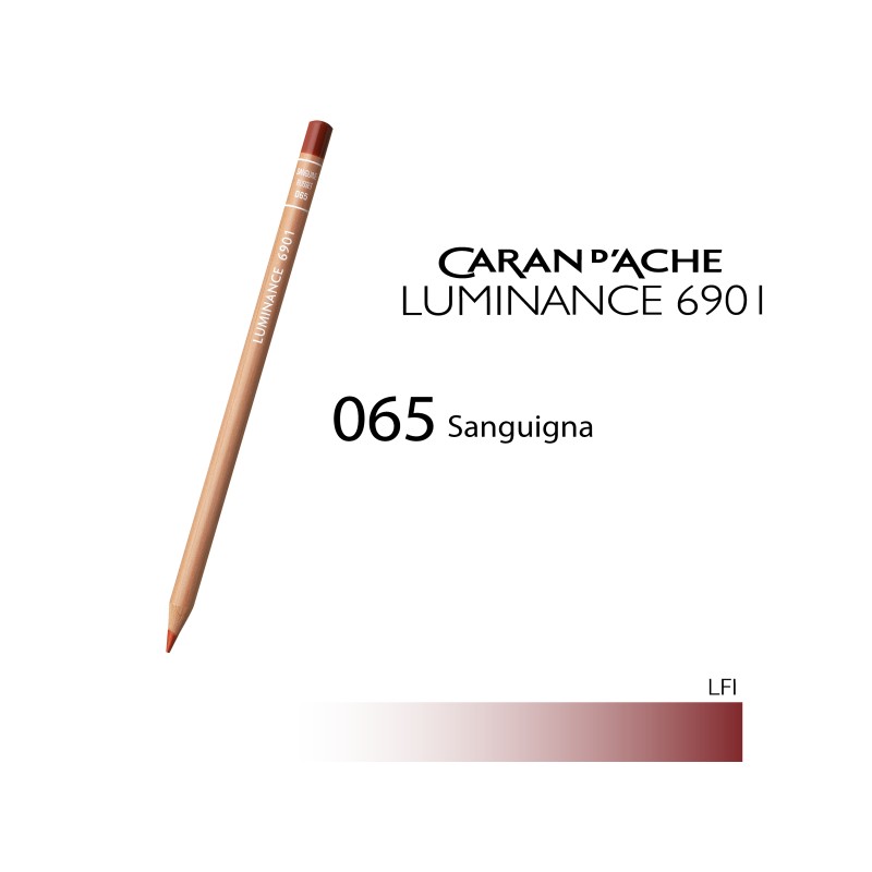 065 - Caran d'Ache matita colorata Luminance 6901 Sanguigna