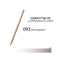093 - Caran d'Ache matita colorata Luminance 6901 Viola grigiastro