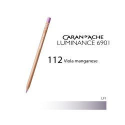 112 - Caran d'Ache matita colorata Luminance 6901 Viola manganese